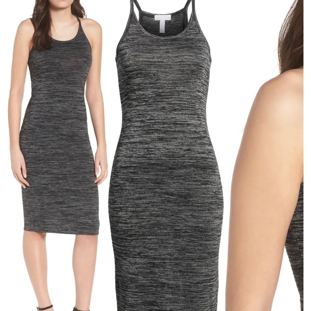 Nordstrom Leith Mélange Body-Con Dress
